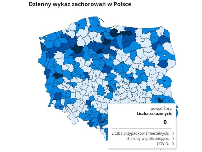 Ministerstwo Zdrowia podało 16 października (sobota) o...