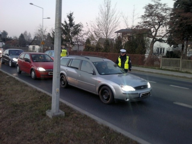 Tego wieczoru skontrolowano 200 kierowców.