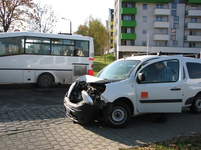 Wrocław, wypadek na skrzyżowaniu ul. Głównej i Stabłowickiej