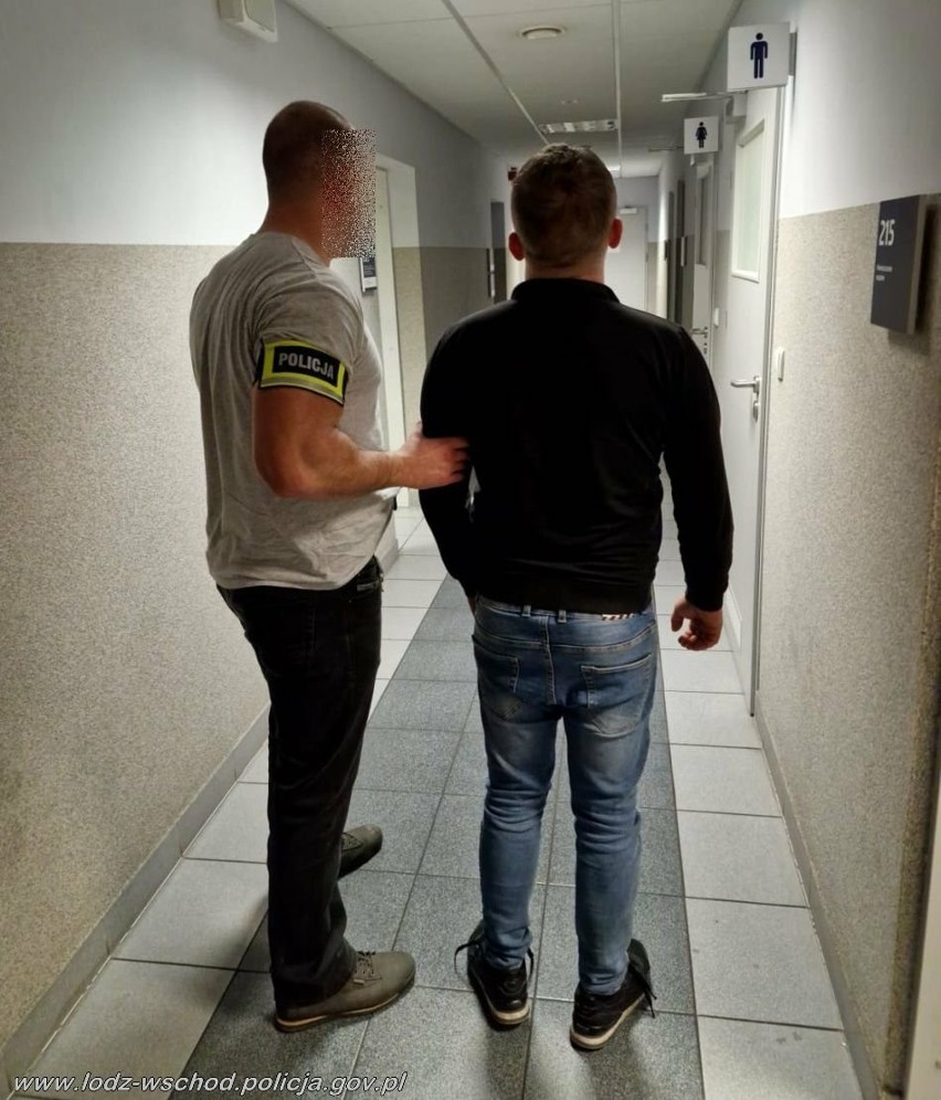 Podczas akcji pod Łodzią policjanci zatrzymali dwóch...