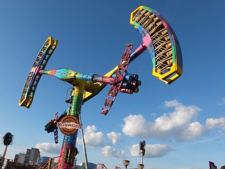 Do Białegostoku przyjechał Lunapark Bajka. Park rozrywki...