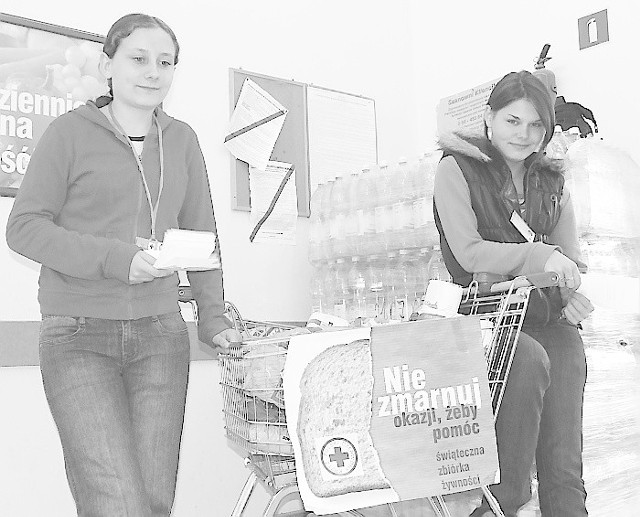 Wolontariuszy PCK będze można spotkać w kilku sklepach w Brodnicy - dziś i jutro