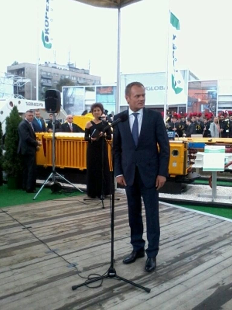 Premier Donald Tusk w Katowicach
