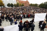 Strajk Kobiet w Szczecinie. Kilka tysięcy osób na czarnym proteście. "Żeby walczyć o godność"