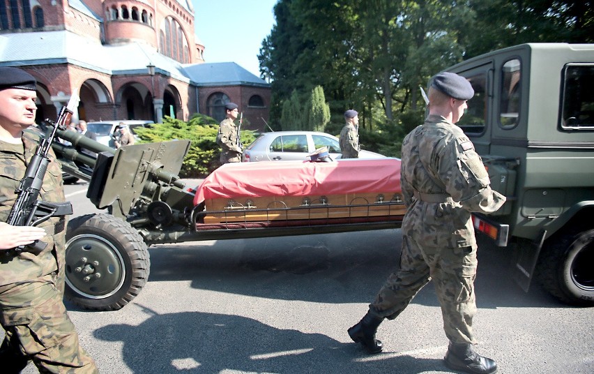 Pogrzeb żołnierza, który zginął w Kabulu