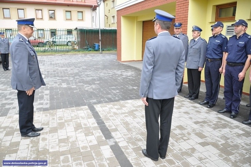 Uroczyste otwarcie posterunku w Kobierzycach