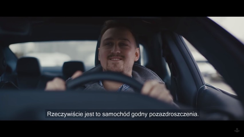 Pierunie! Nowy merol we Sosnowcu. Śląska reklama mercedesa...