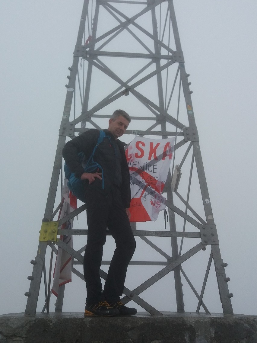 Robert Wójcicki z Bogucina Dużego zdobywa szczyty, by pomagać innym. Teraz chce wejść na Elbrus