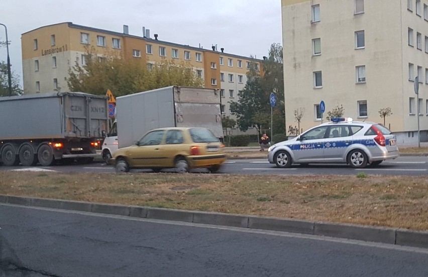 Dziś przed godz. 7.00 doszło do kolizji na ulicy Kamiennej...