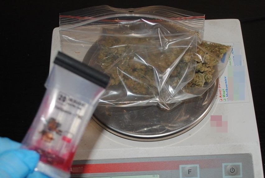 Blisko pół kilograma narkotyków przechwycili policjanci z Brzegu
