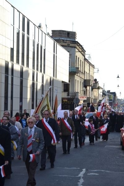 Częstochowa. Marsz Niepodległości środowisk prawicowych