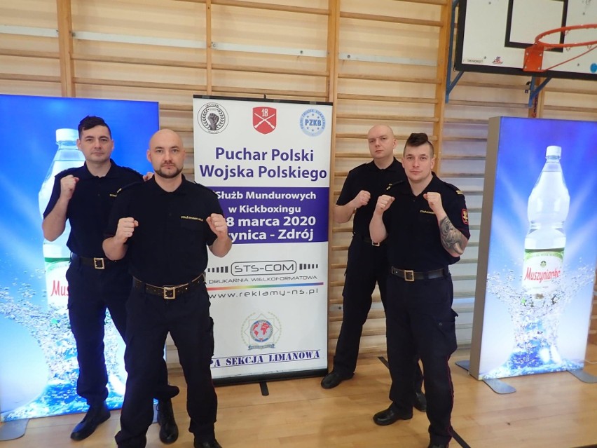 Lubuszanin na podium Puchar Polski w kickboxingu. Walczyli żołnierze i przedstawiciele służb mundurowych