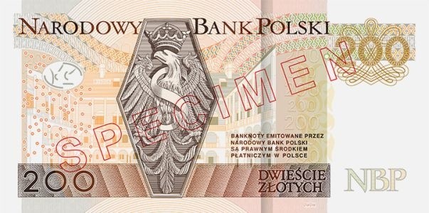 Zmodernizowany banknot 200 zł wchodzi do obiegu