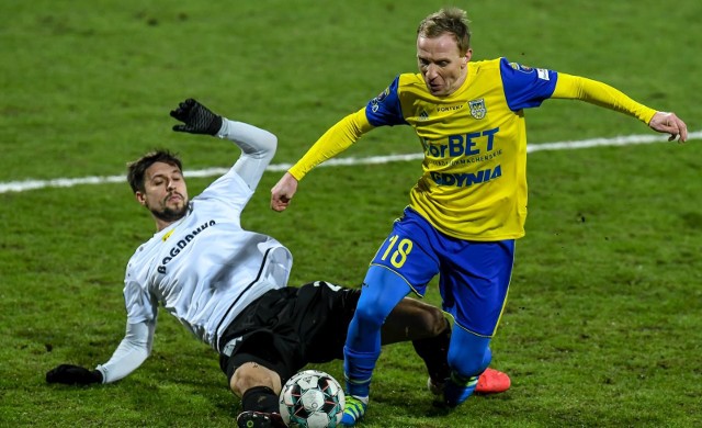 Arka Gdynia - Górnik Łęczna 2:1