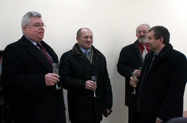 Minister przyjechał, żeby otworzyć w Świnoujściu nową siedzibę Powiatowego Inspektoratu Weterynarii. 
