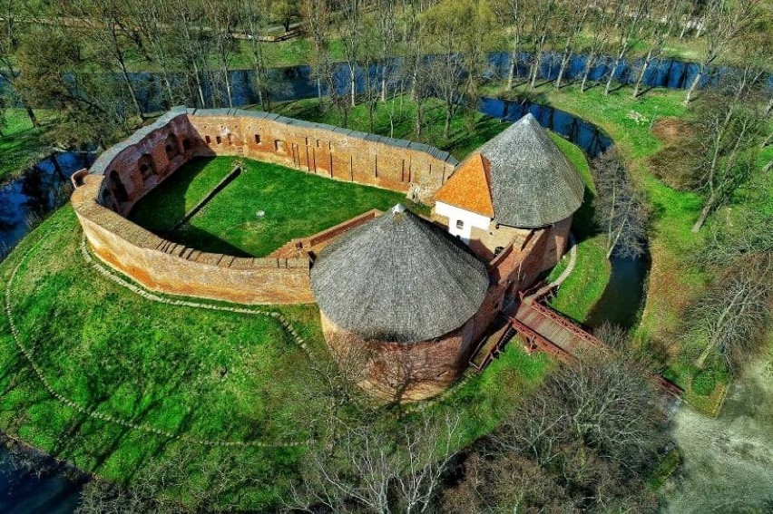 Międzyrzecz z lotu ptaka. Fotografia wykonana przez...