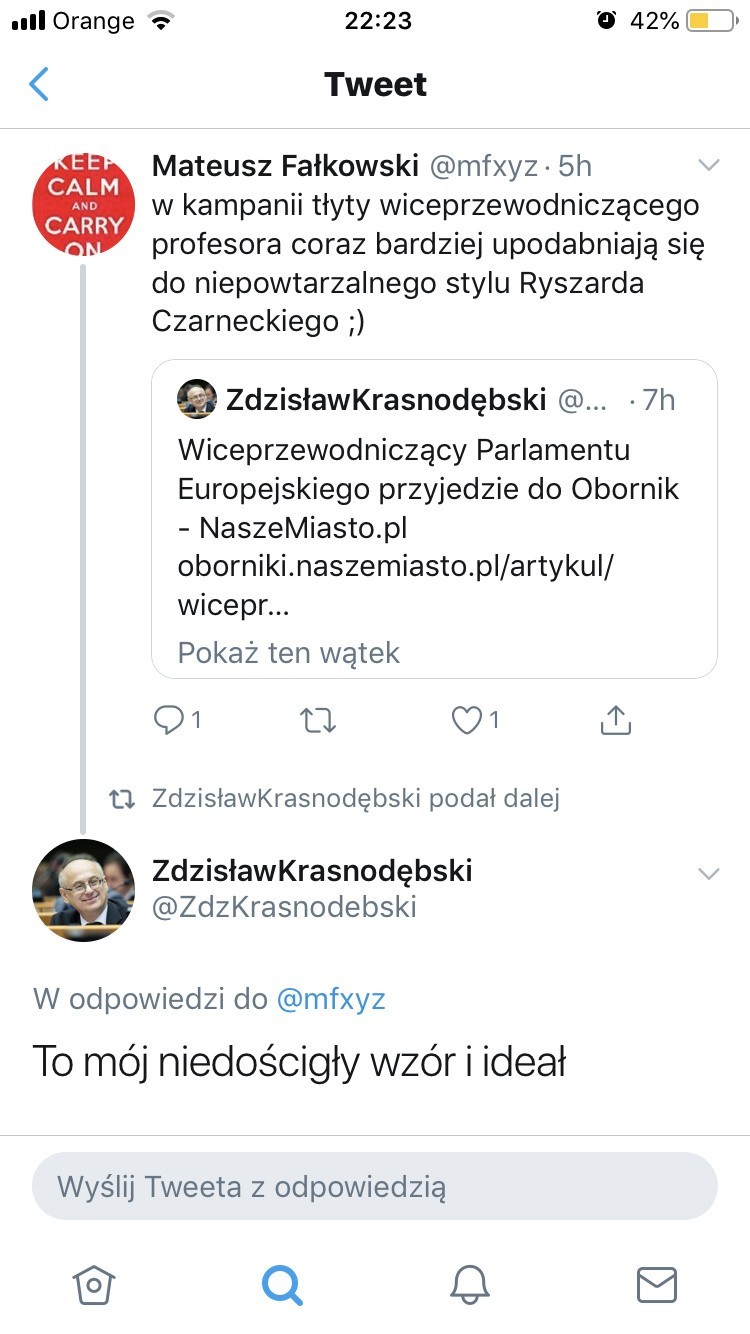 Wpadkę w mediach społecznościowych zaliczył prof. Zdzisław...