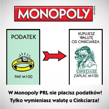 Białystok w grze Monopoly PRL