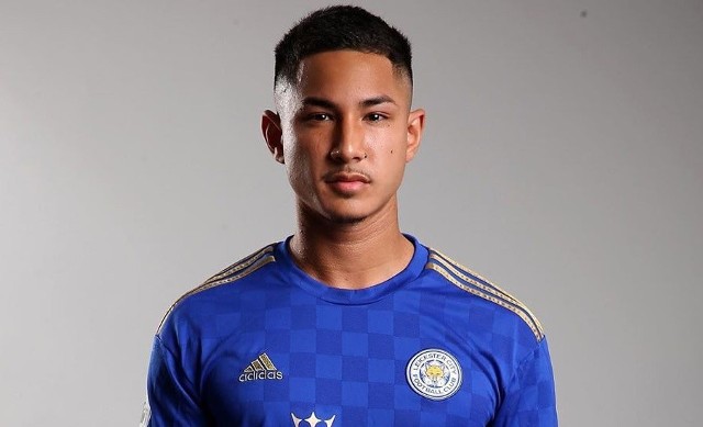 Faiq Bolkiah jeszcze w koszulce Leicester City, w którym grał... sporadycznie