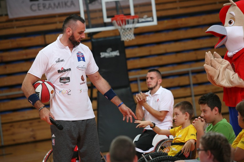 Marcin Gortat w Dąbrowie Górniczej