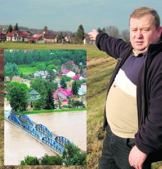 W domu Janusza Machety cztery lata temu woda stała aż po rynny. Powódź uszkodziła wtedy ponad 120 budynków. Od tego czasu nie zrobiono nic na wałach, aby je podwyższyć
