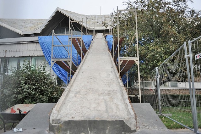 Arena w Poznaniu. Trwają remont budynku