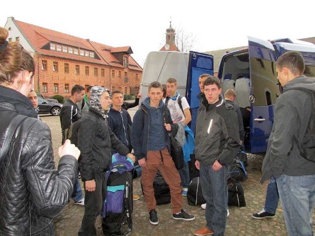 Uczniowie z Niska w Schkeuditz.