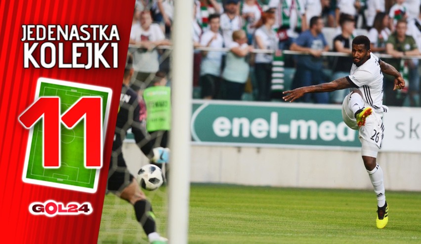 Nie taka Legia beznadziejna, jak ją malują. Jedenastka 9. kolejki Lotto Ekstraklasy według GOL24 [GALERIA]