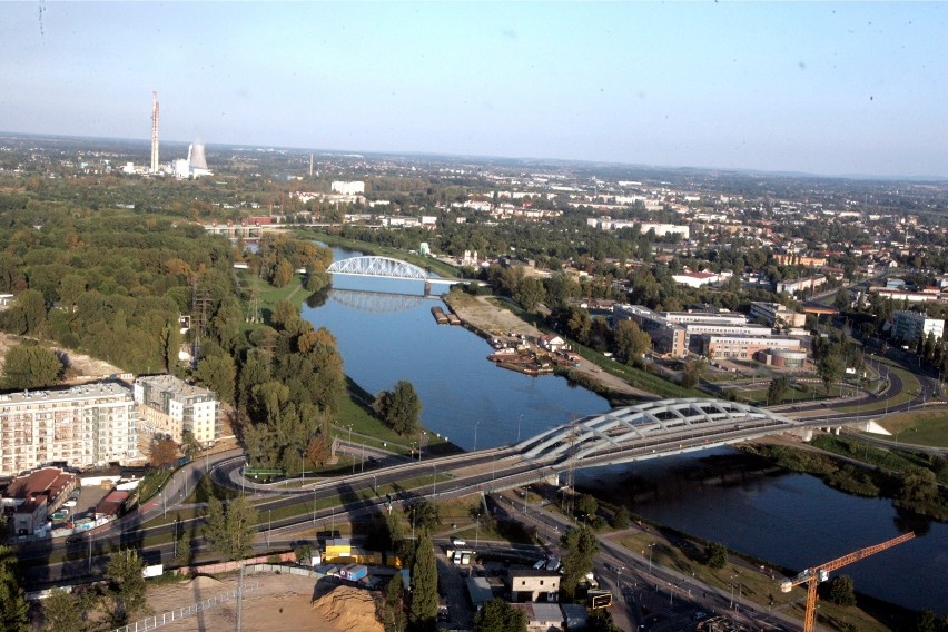 Marina Krakowska ma powstać w rejonie mostu Kotlarskiego.
