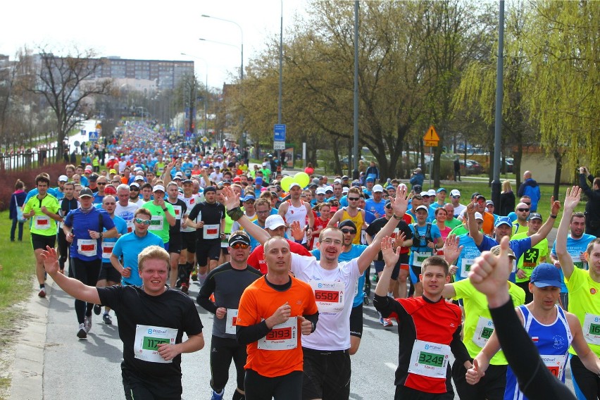 Uczestnikom Półmaratonu w zeszłym roku pogoda dopisała...