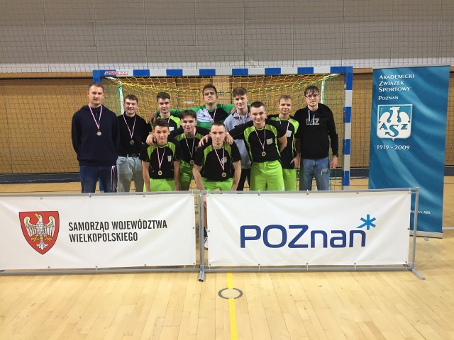 Tak prezentuje się mistrz Wielkopolski w futsalu wśród studentów I roku, czyli drużyna Uniwersytetu Przyrodniczego w Poznaniu