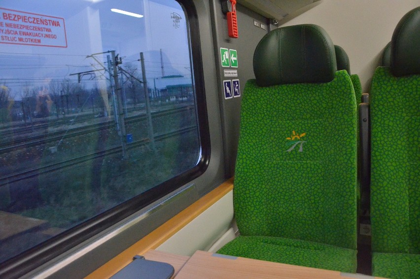 Pociąg "Radomiak" do Warszawy bardziej komfortowy. Zamiast Bombardiera są Sundecki