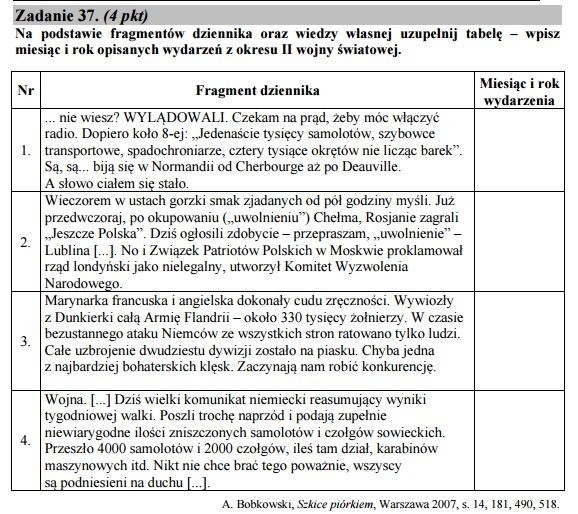 Stara matura 2016: HISTORIA podstawa [ODPOWIEDZI, ARKUSZ CKE]