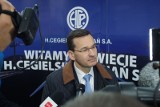 Mateusz Morawiecki w Poznaniu. Premier odwiedzi Fabrykę Pojazdów Szynowych Hipolita Cegielskiego