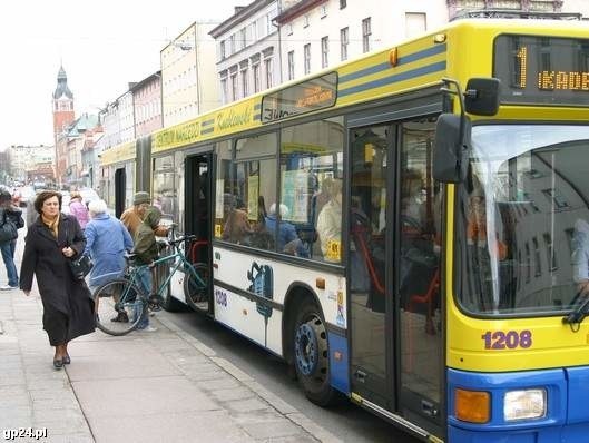 Autobus słupskiego MZK.