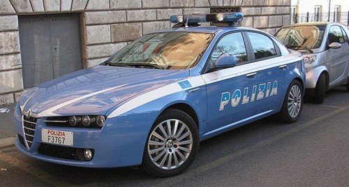 Alfa Romeo 159 w służbie włoskiej policji. 