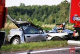 Guty. Śmiertelny wypadek. To było czołowe zderzenie (zdjęcia)