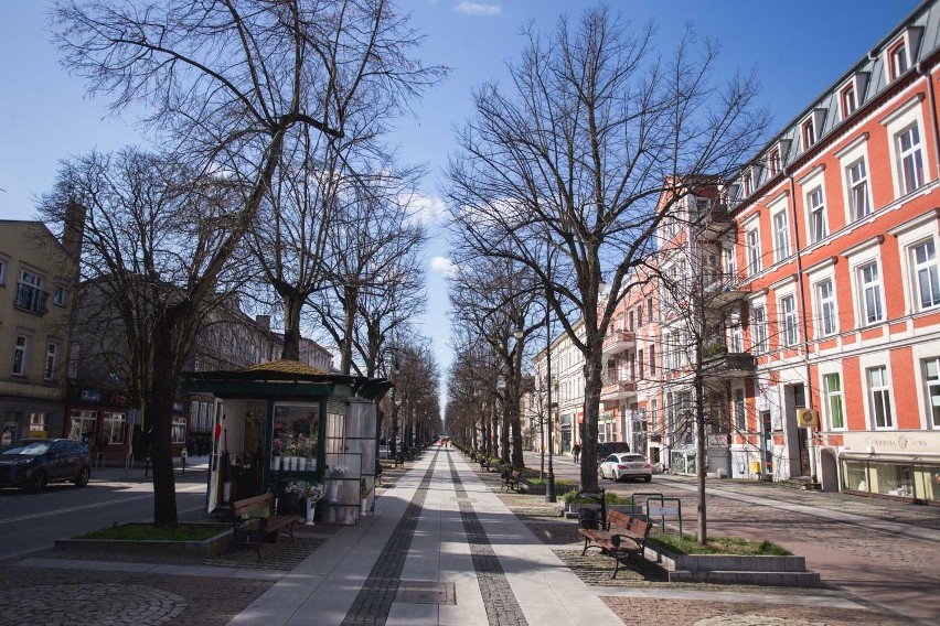 Słupsk w czasach koronawirusa. Zobacz jak wygląda miasto