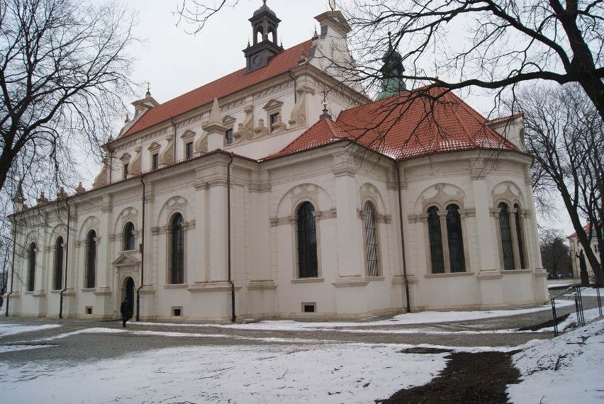 Katedra w Zamościu. Została ufundowana przez hetmana Jana...