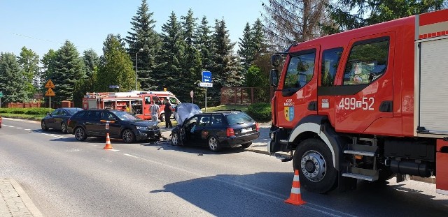 Na miejscu wtorkowego wypadku na drodze wojewódzkiej w Mircu