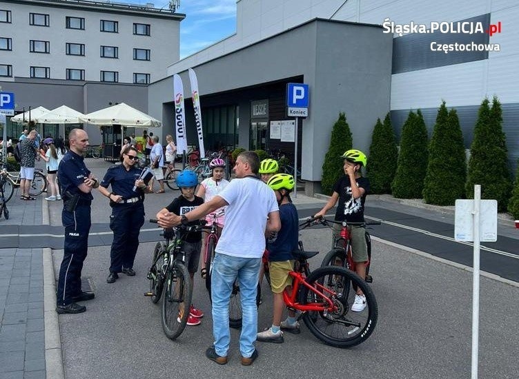 Egzamin na kartę rowerową w Częstochowie....