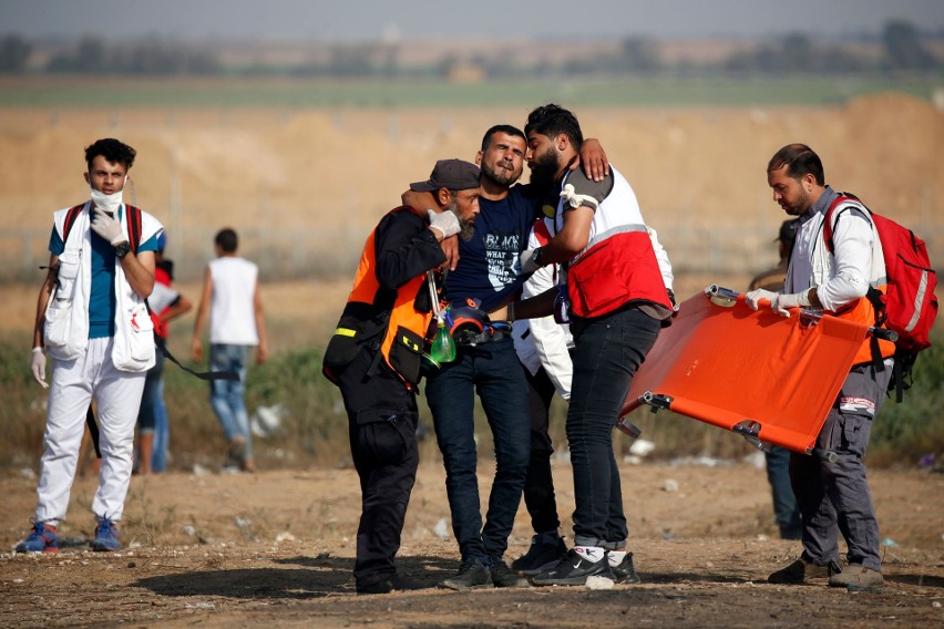 Dziesiątki rannych na pograniczu palestyńsko-izraelskim. Izraelska armia miała użyć ostrej amunicji przeciwko demonstrantom