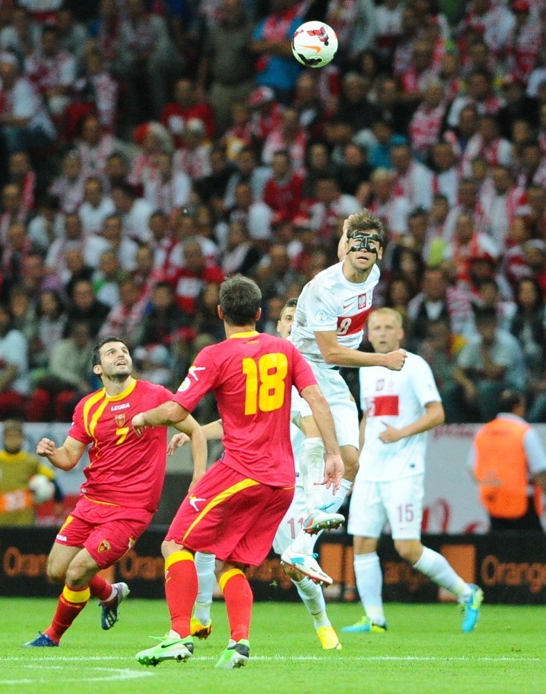 We wrześniu 2013 roku Krychowiak zagrał w masce w meczu...