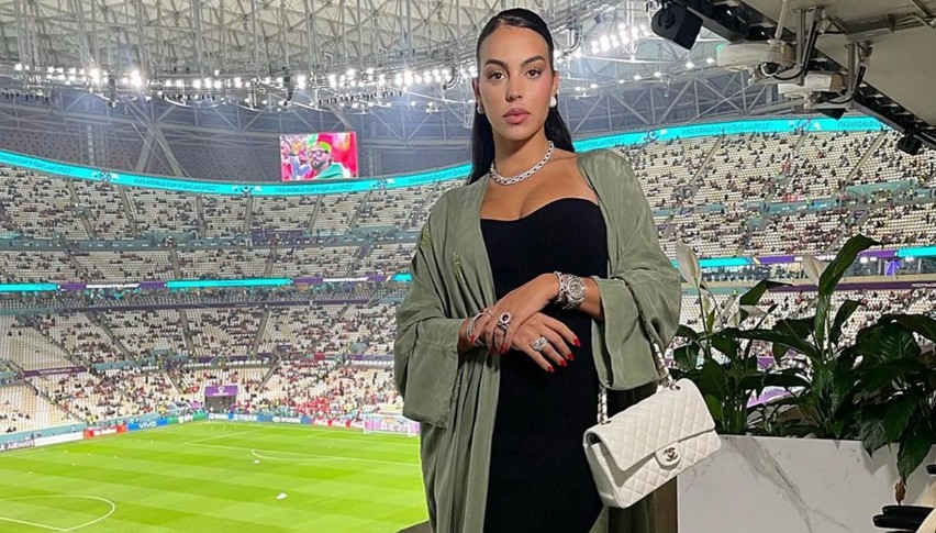 Georgina Rodriguez kibicowała swojemu partnerowi na...