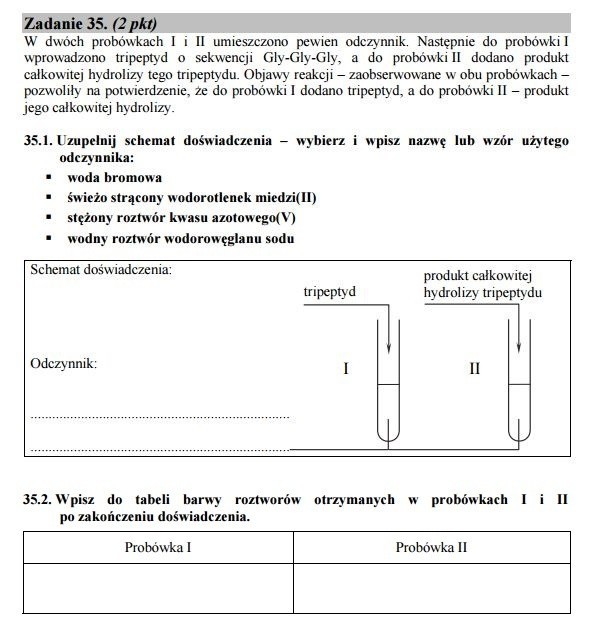 Stara matura 2016: CHEMIA rozszerzona [ODPOWIEDZI, ARKUSZ CKE]