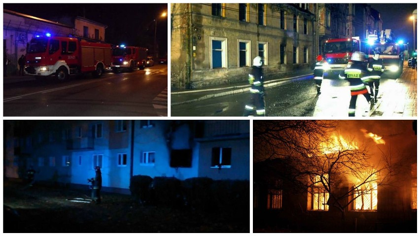 Pożary w Bydgoszczy i okolicy. Zobacz zdjęcia