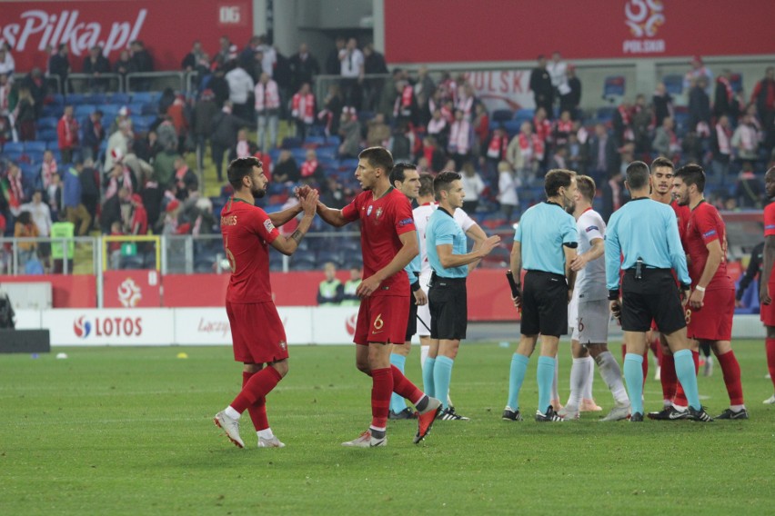 mecz Polska - Portugalia 2:3 na Stadionie Śląskim w...