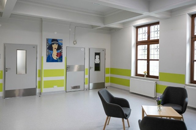 Wnętrze Centrum Zdrowia Psychicznego dla Dzieci i Młodzieży w Andrychowie