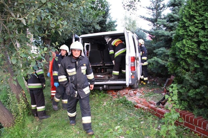 Pięć osób zostało poszkodowanych w wypadku busa w Brynicy.