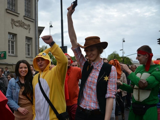 Tak korowód studencki wyglądał w 2015 roku.